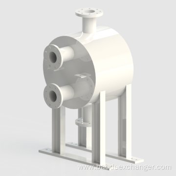 Plate And Shell Heat Exchanger For Oil Heaters